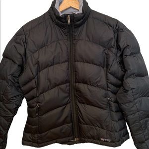 Patagonia Down Jacket, Size M, Black.